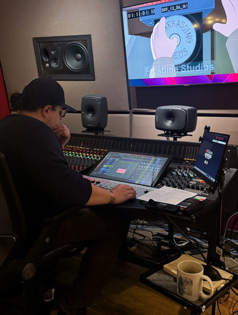 ADR Session at Frostline Studios for The Great North (Fox Animation).