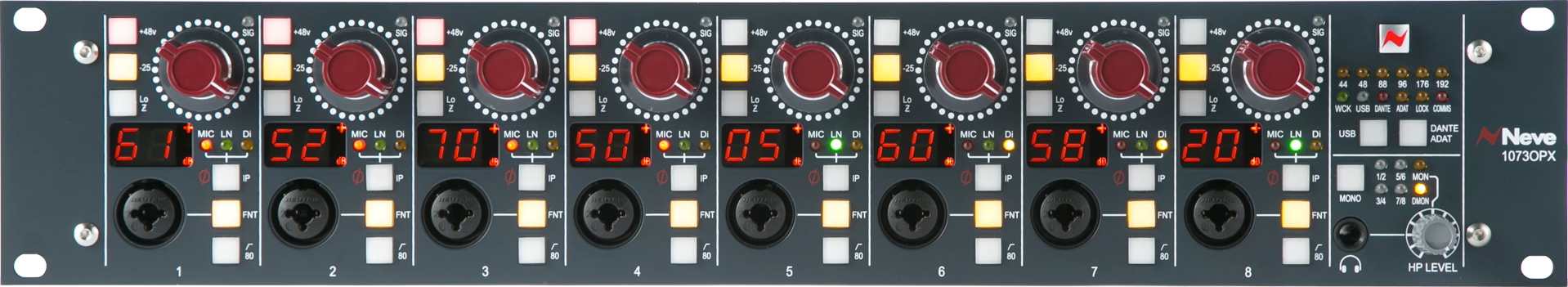 - Frostline Studios Audio Equipment Neve 1073 0PX - Frostline Studios - Studio A Gear