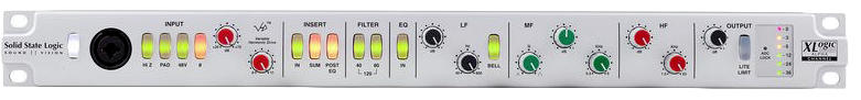 - Frostline Studios Audio Equipment SSL XLogic Alpha Channel - Frostline Studios - Studio A Gear