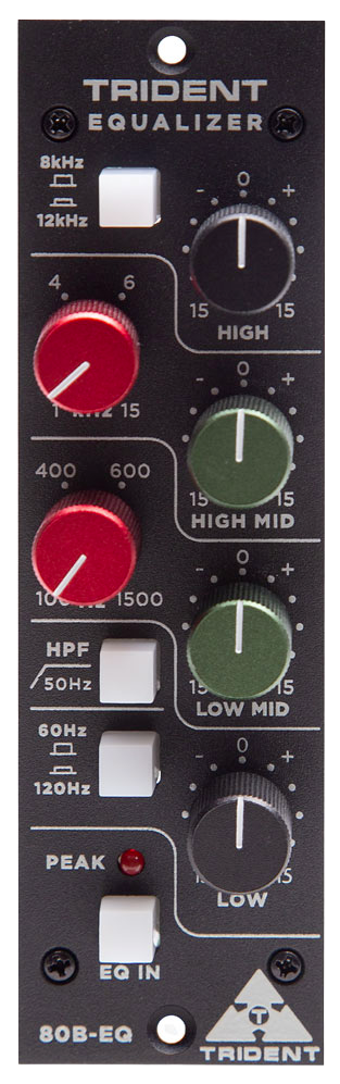 - Frostline Studios Audio Equipment Trident 80B EQ - Frostline Studios - Studio A Gear